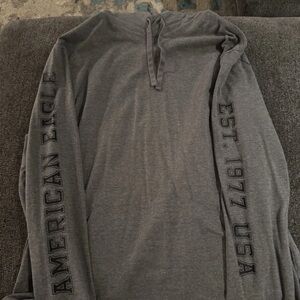 American Eagle Gray Hoodie